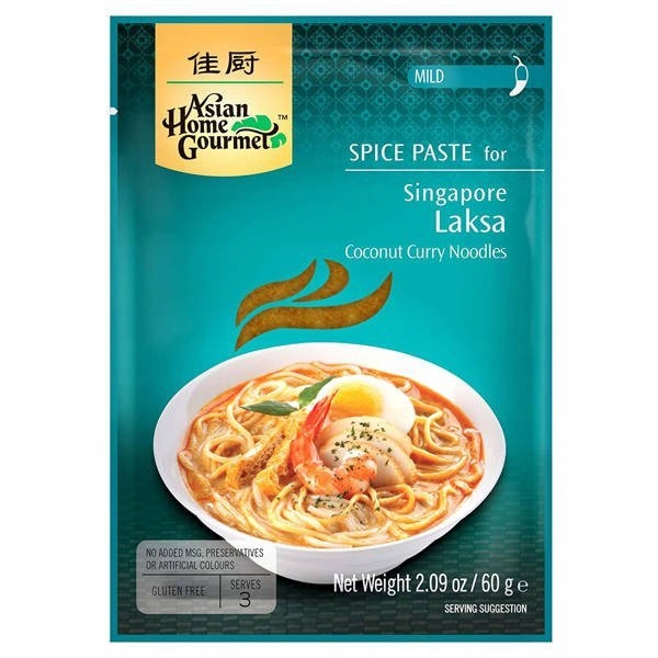 

Pasta Singapore Laksa Ahg, 60 g