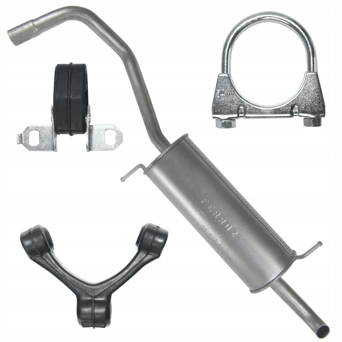 Tłumik końcowy Skoda Fabia I 1 6Y 1.4 99-07 Kombi