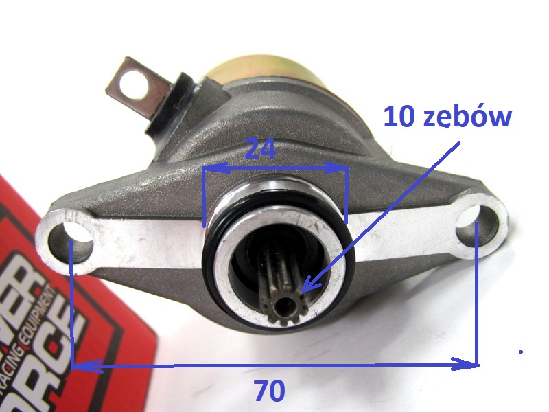 Rozrusznik GY6 4T Kymco Agility 50 Vitality PEOPLE SENTO VITALITY czterosuw Producent Power Force