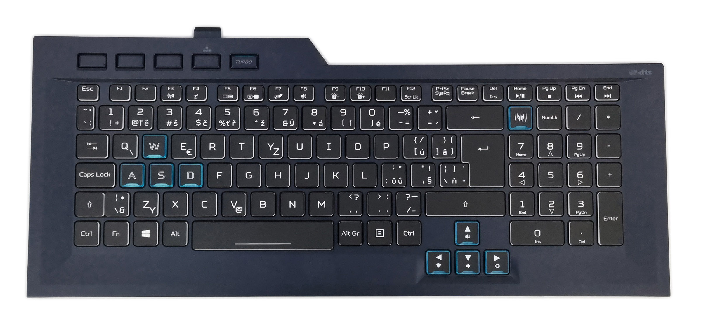 Nová Klávesnica Pre Notebook Acer Predator Helios PH717-72, Česká