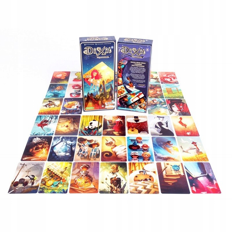 Gra DIXIT 6 DODATEK WSPOMNIENIA Wiek gracza 8-11 lat