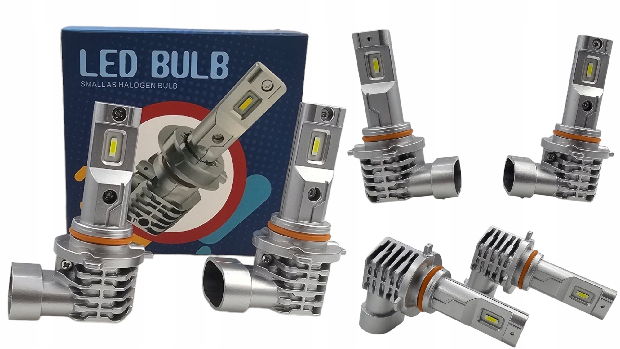 Led žárovky Bulb M4 HB4 9006 50W Plug&Play Csp 1do1 IP65 Canbus Ultra Silné