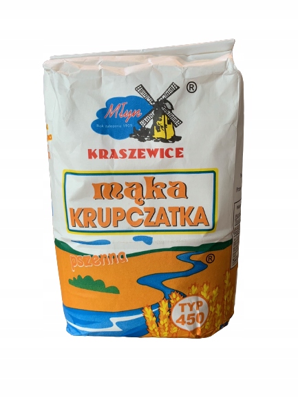 Pšeničná krupčatová mouka 10 x 1 kg Mlýn Kraszewice