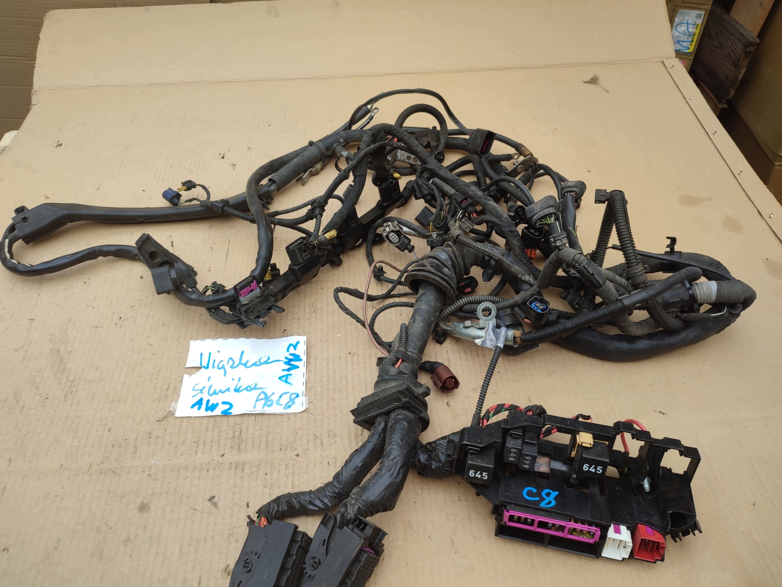 bundle electrical of the engine Audi A4 A5 8K1971074HM
