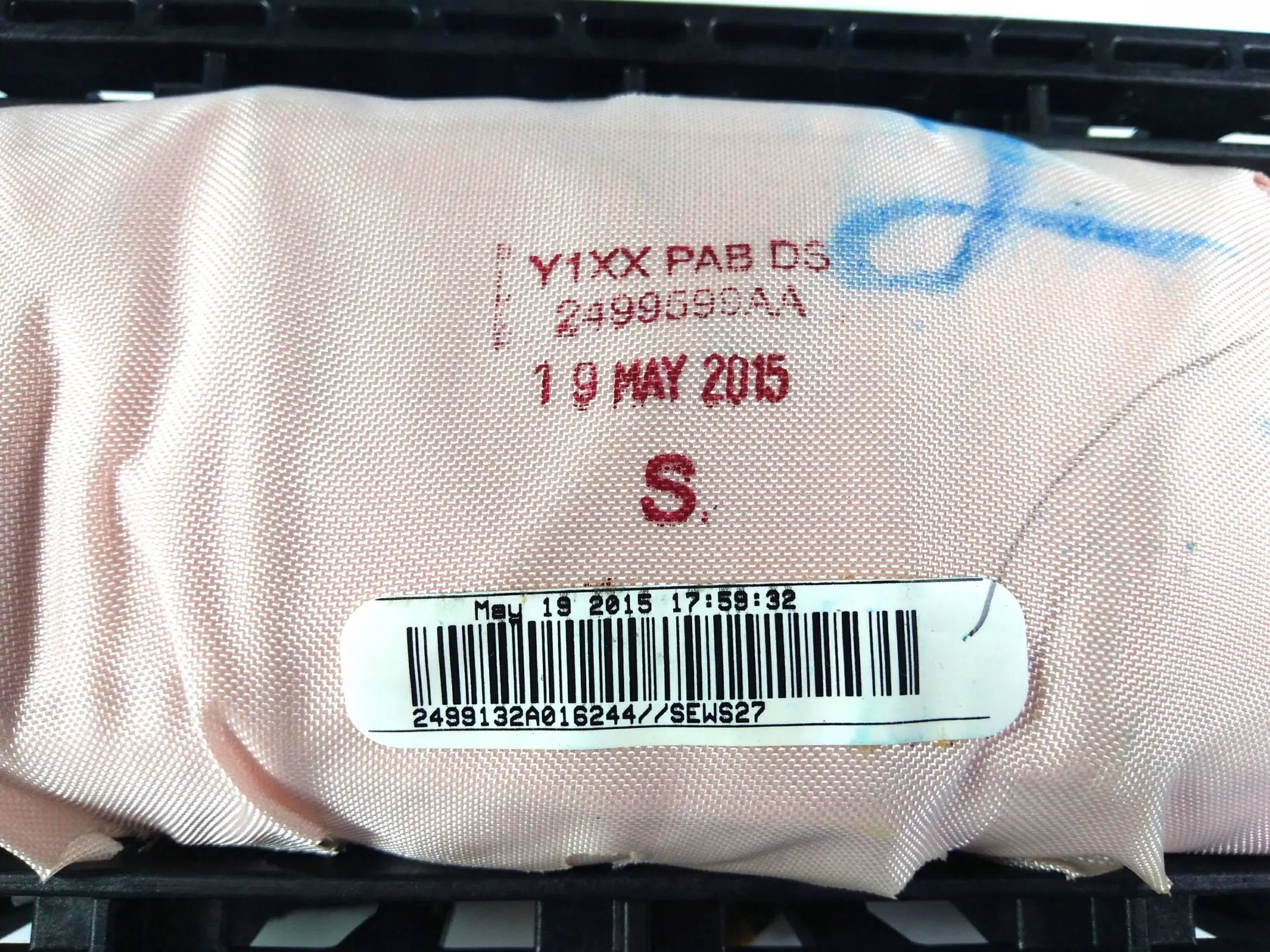 Chevrolet Corvette C7 passenger airbag airbag 2016-19
