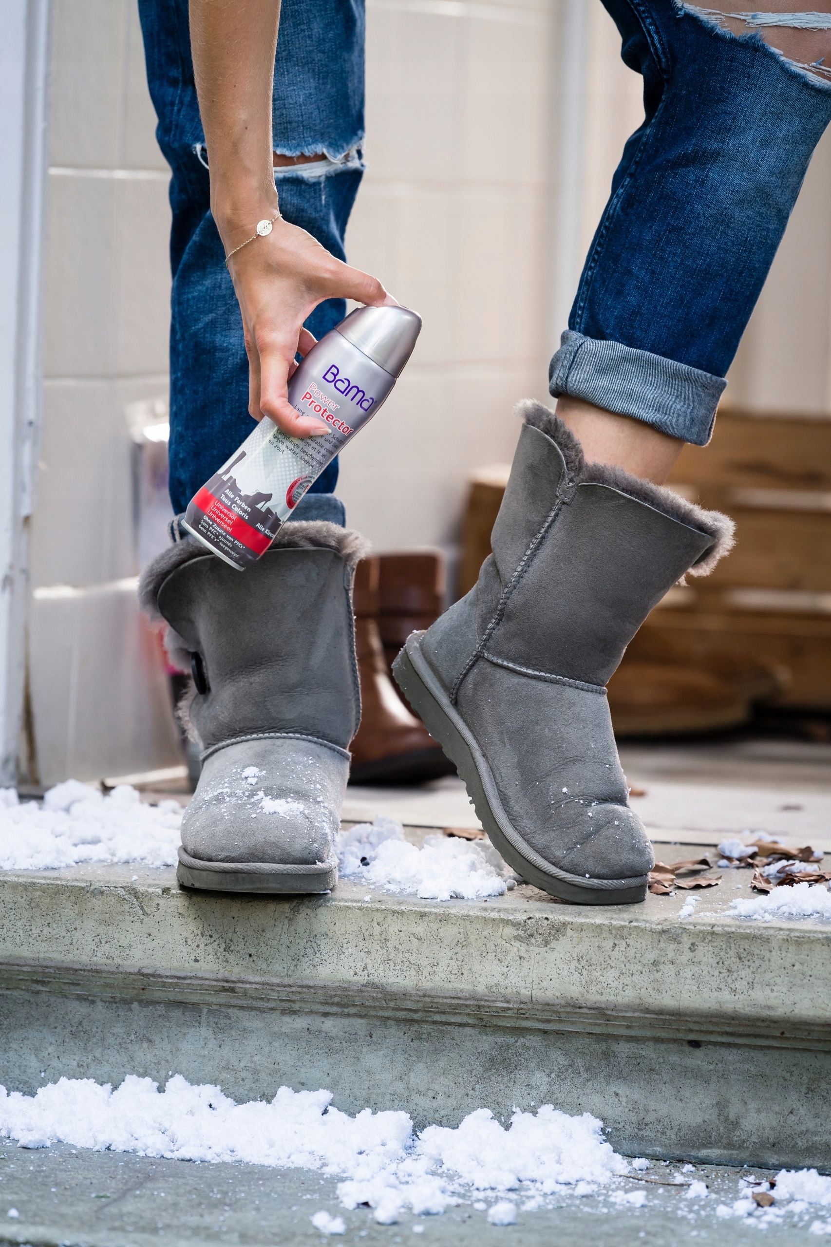 IMPREGNAT DO BUTÓW BAMA POWER PROTECTOR DO WSZYSTKICH MATERIAŁÓW SPRAY Forma spray