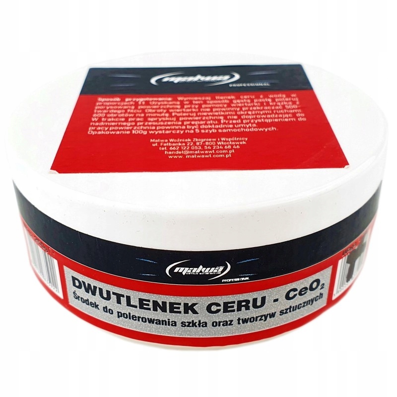 

Środek Do Usuwania Rys Na Szybie Tlenek Ceru 100G