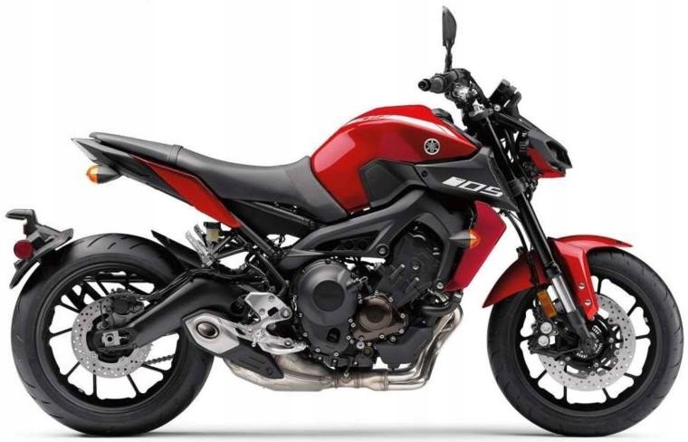 Samolepky Juula Pro Yamaha Mt 09 2019-2020 Červené