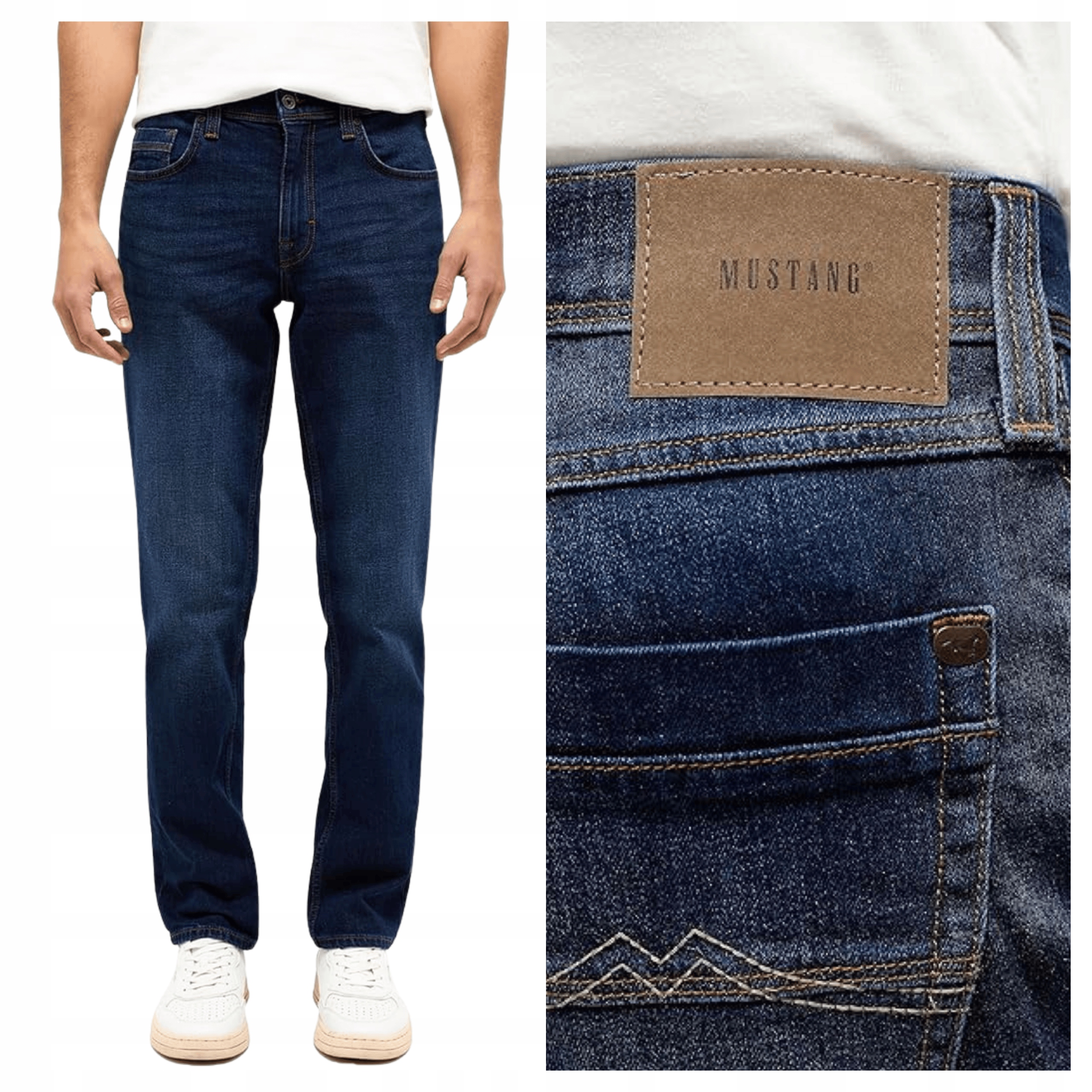 Mustang Washington straight W33 L34 Pánské džíny Jednoduché