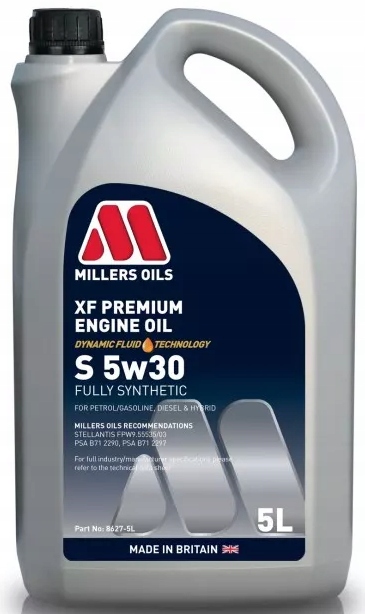 Olej Silnikowy Millers Xf Premium S 5w30 5L