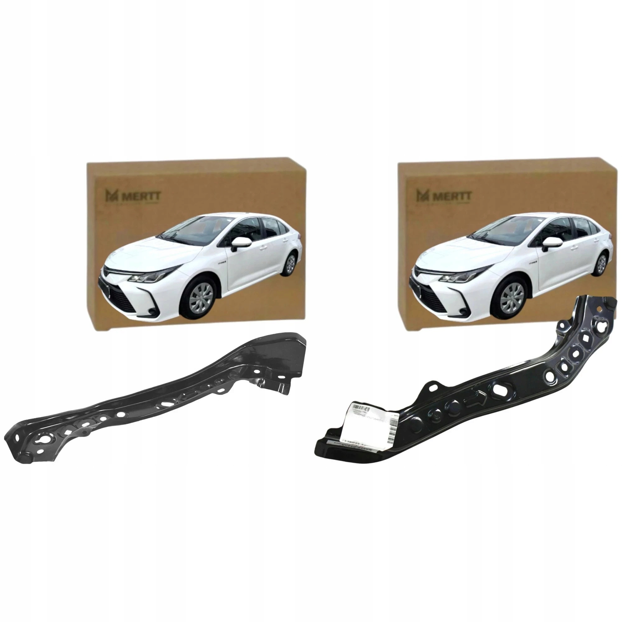 Zesílení Předního Pásu Horní Brýle Lampy Toyota Corolla E21 Komplet