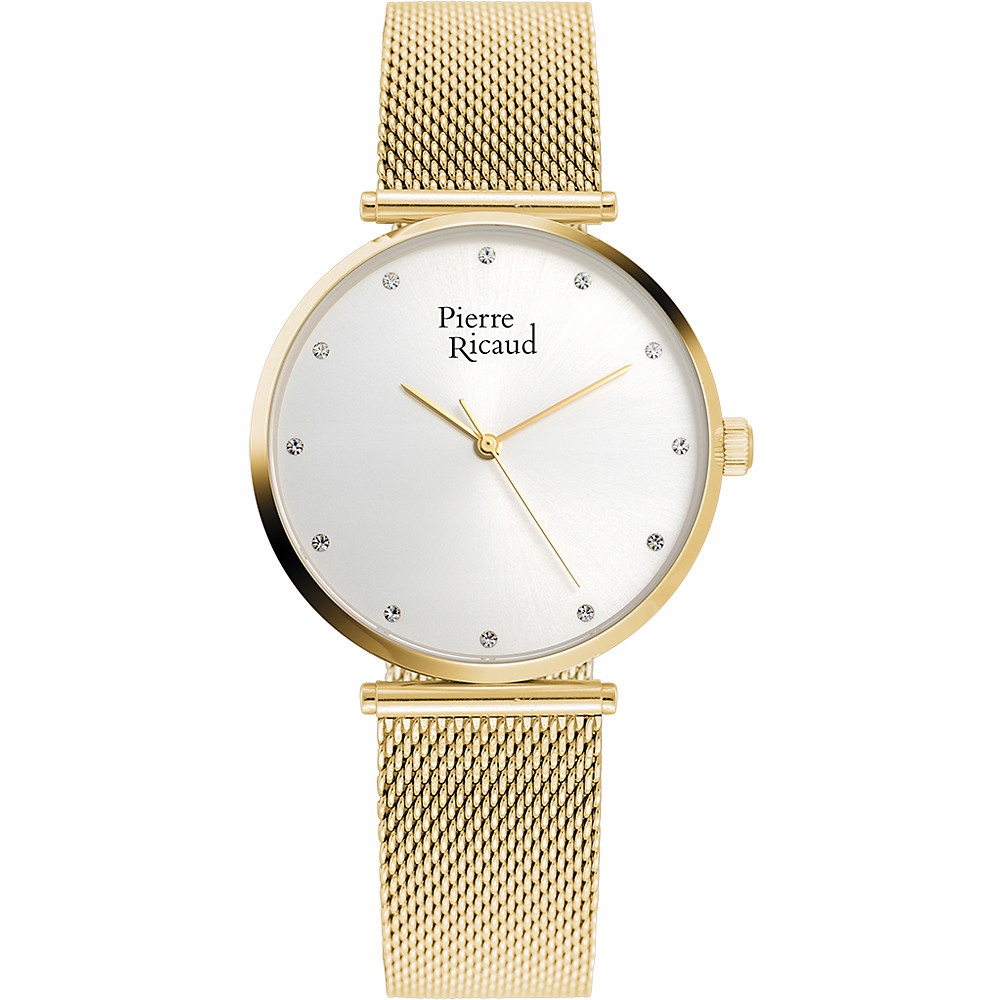 Dámské hodinky Pierre Ricaud P22035.1143Q Zirkony zlaté