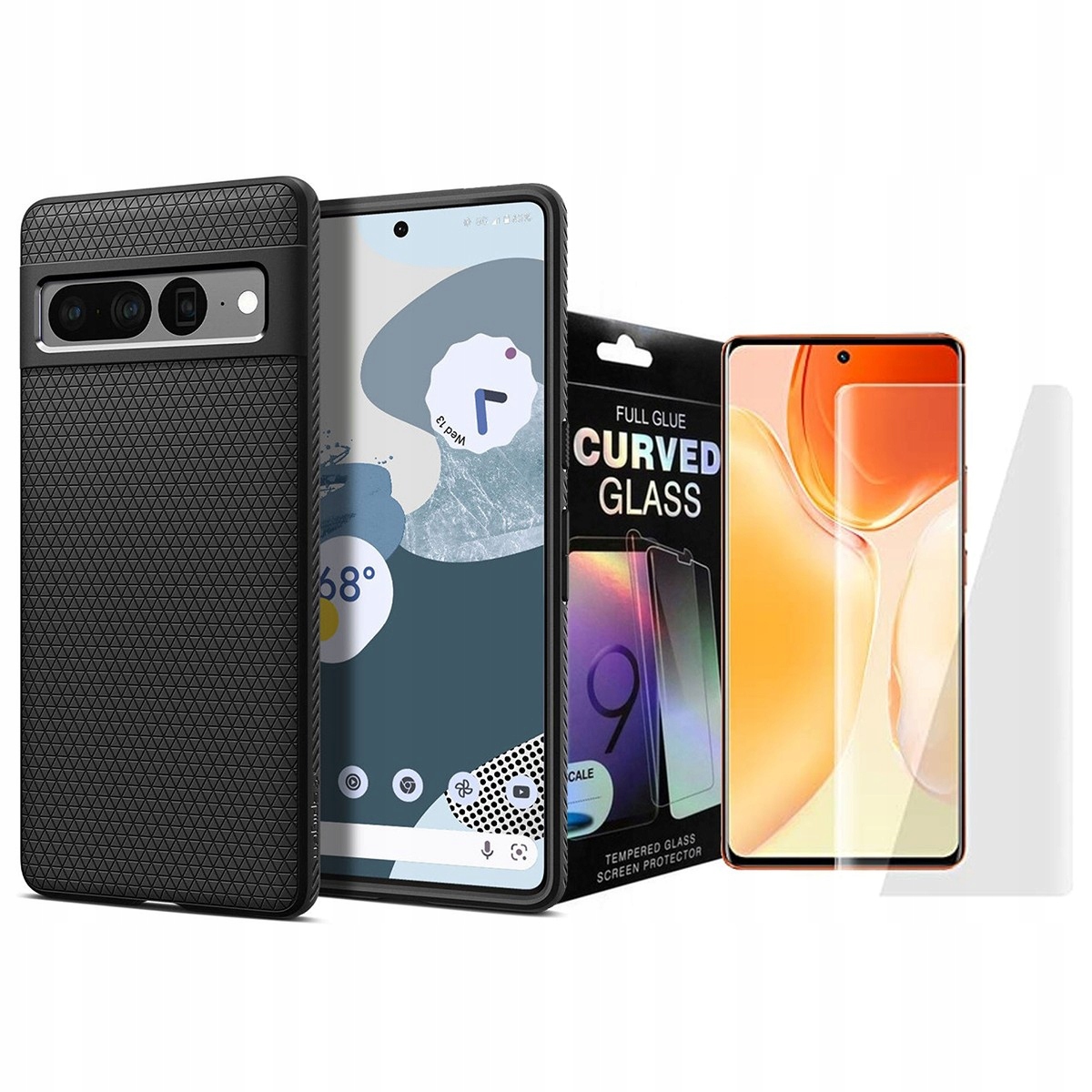 

Etui Do Google Pixel 7 Pro, Spigen, Case +szkło Uv
