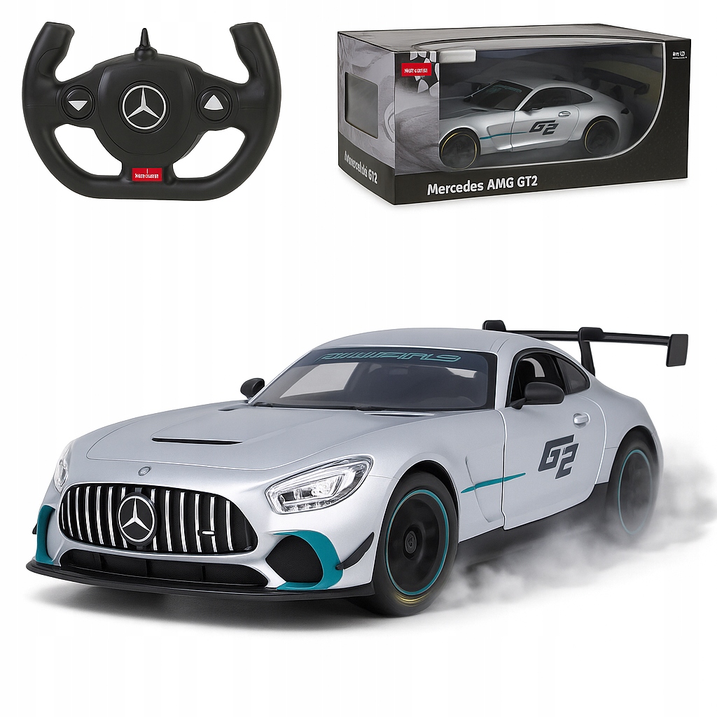 Auto na dálkové ovládání Mercedes Amg GT2 Preznet Hračka