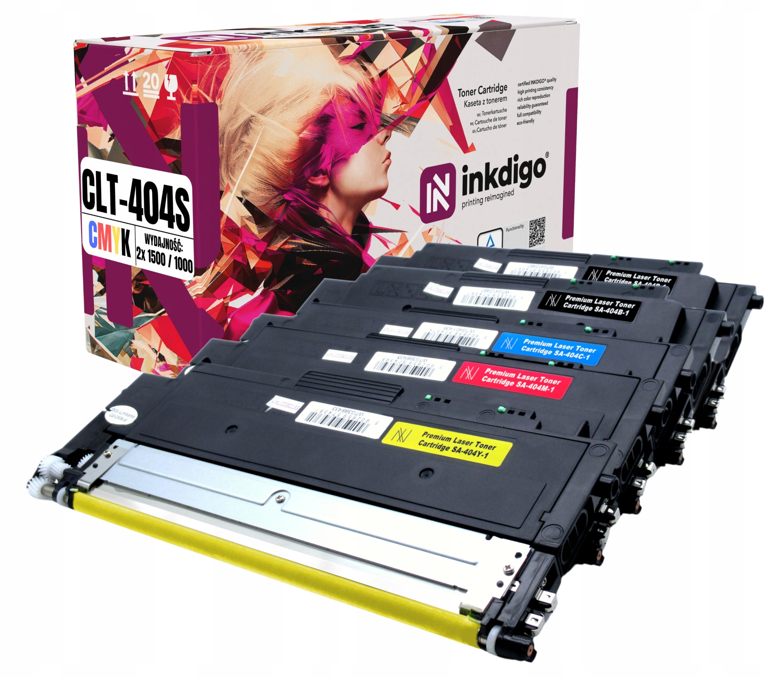 5 x Tonery do tiskárny Samsung Xpress C430W C480W