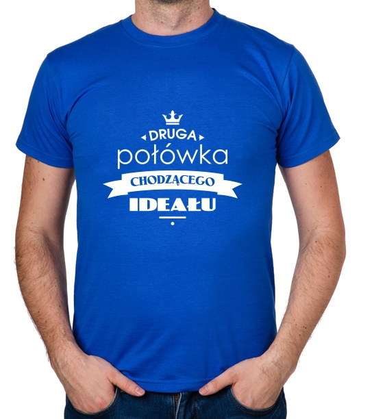 

koszulka Chłopaka Druga Połówka Chodzącego Ideału