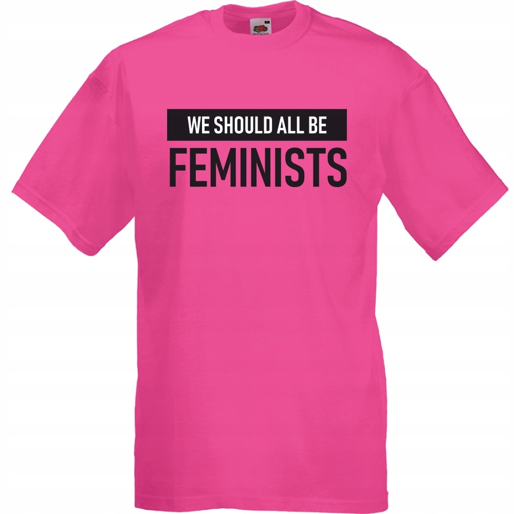 

Koszulka feminizm feministka gril L fuksja
