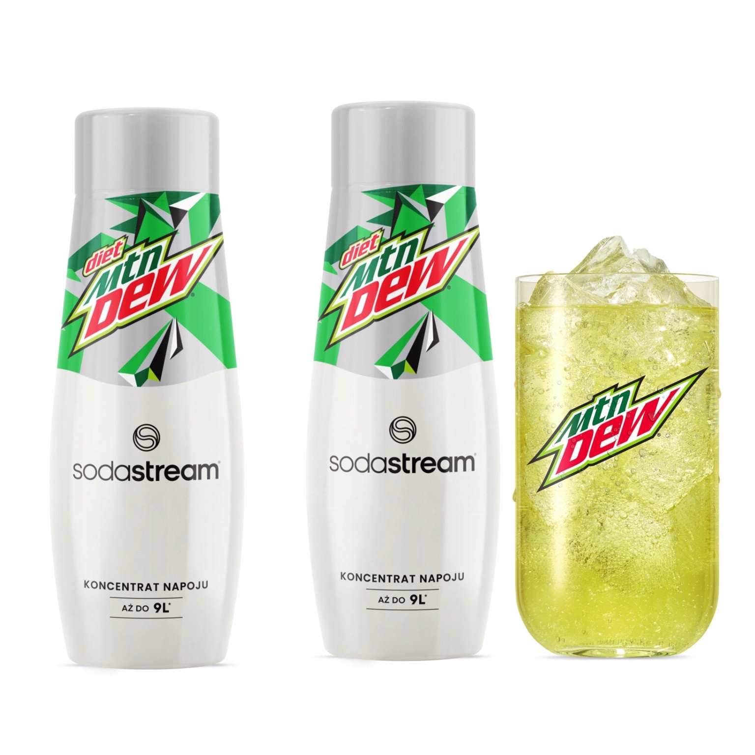 2x Syrop do saturatora SodaStream Mountain Dew 201061 440 ml