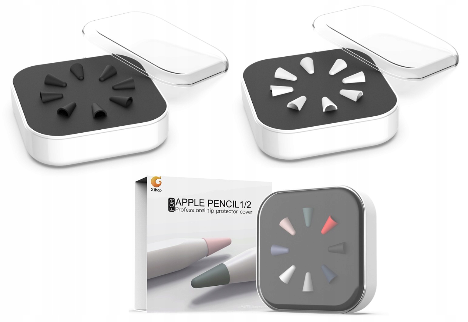 набір чохлів для стилуса Apple Pencil 1 & 2 Тип оригінал