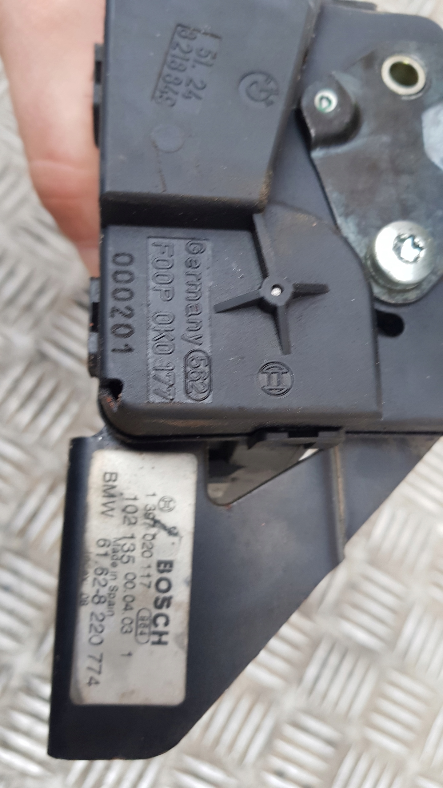 BMW E46 motor ablaktörlők far KOMBI