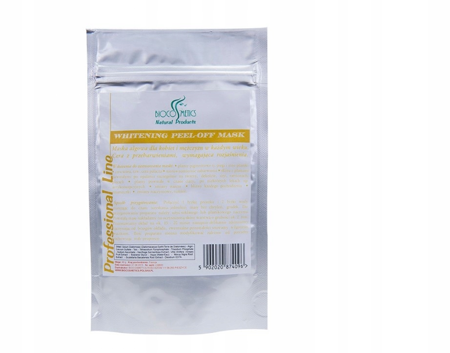 ALGI BIOCOSMETICS WYBIELAJĄCE PRZEBARWIENIA PLAMY
