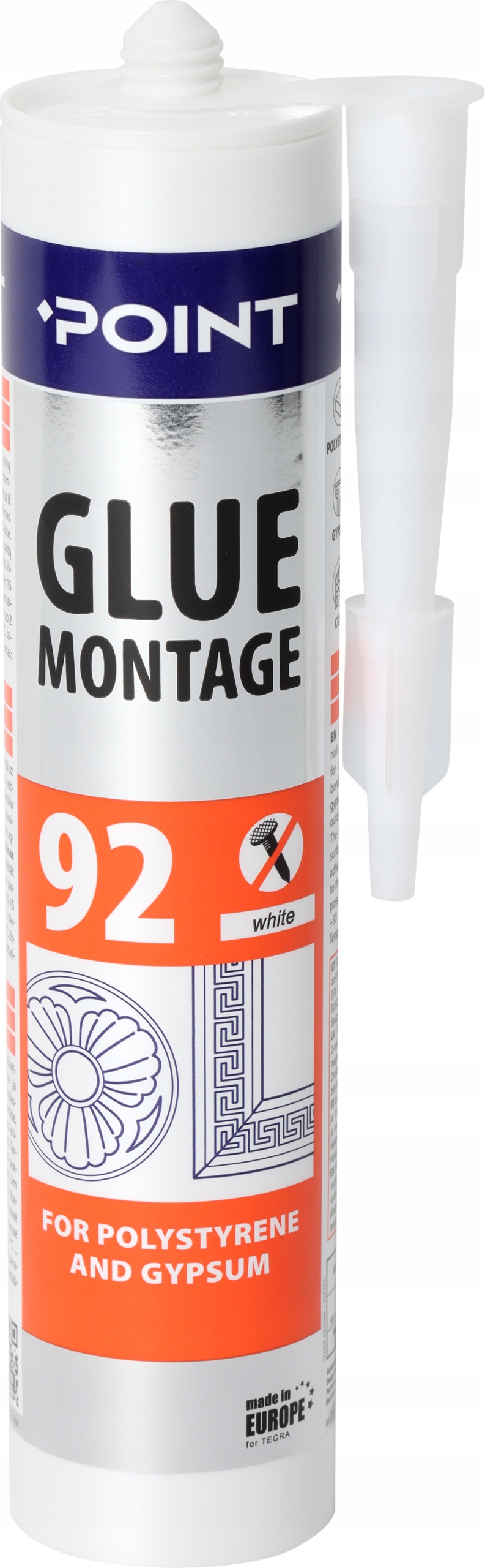 

Klej Point 92 do styropianu kasetonów listew 280ml