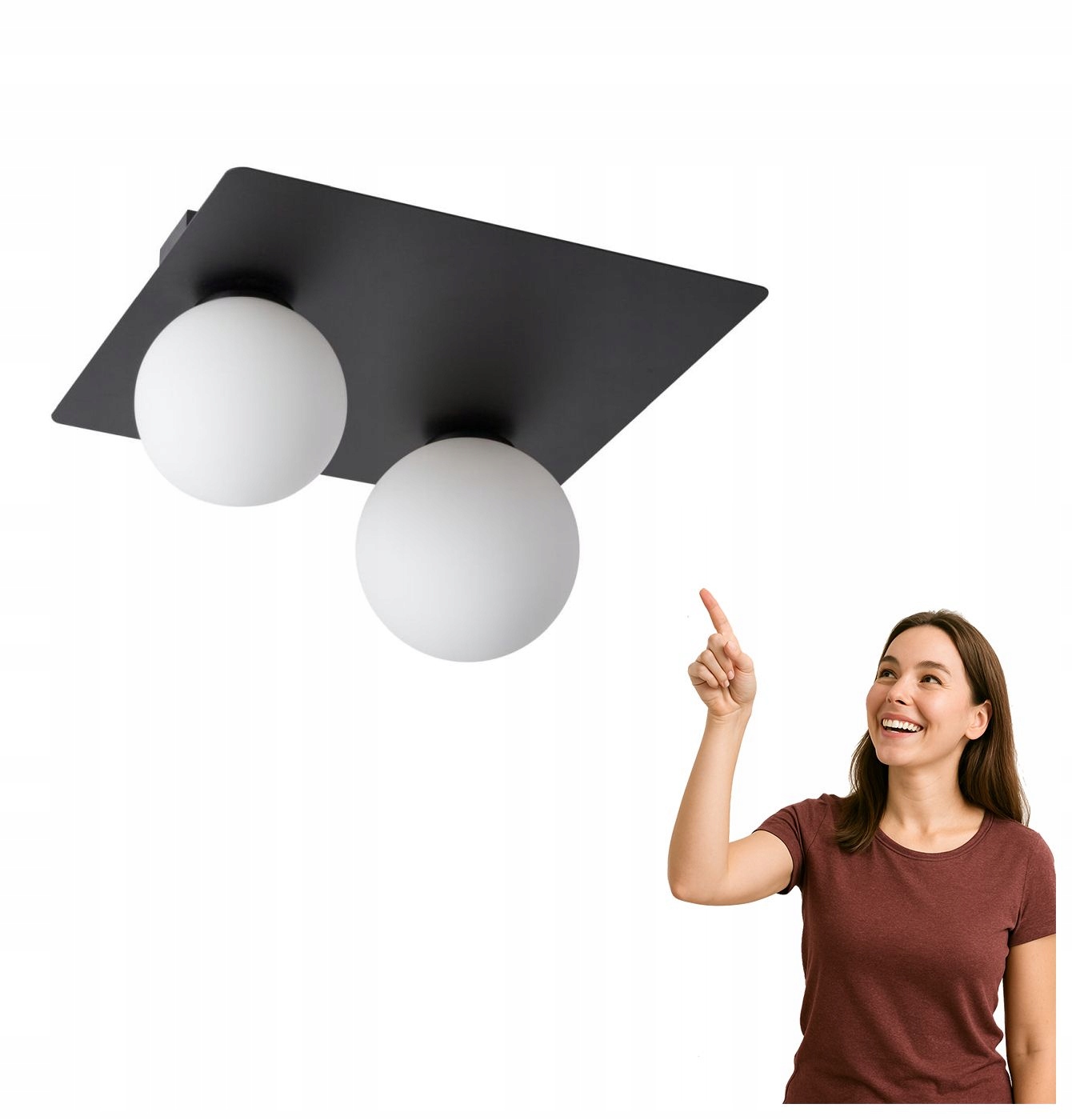 Stropná lampa Argon 2 33276 Sigma Lighting