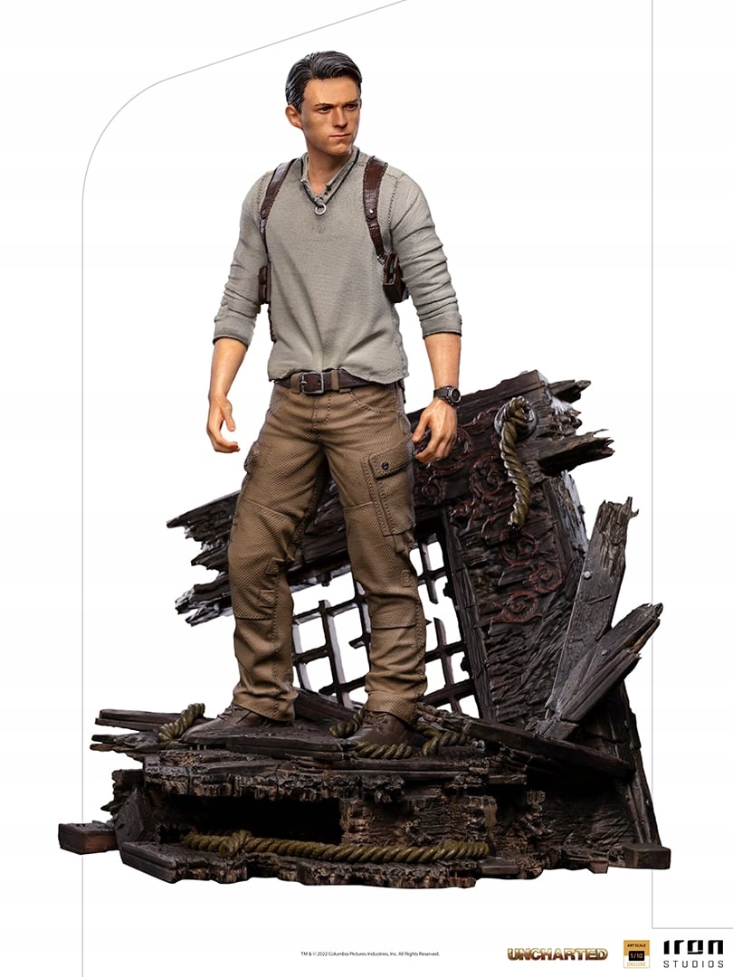 Uncharted Nathan Drake soška ArtScale 1/10 Deluxe 22 cm