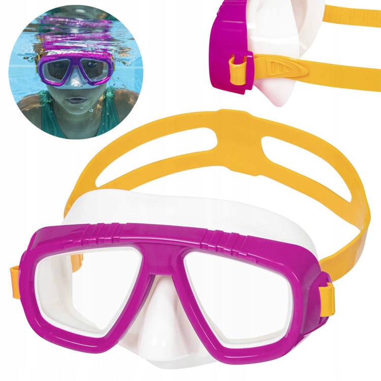 Bestway Maska gogle okulary do pływania 3+ 22011 Marka Bestway