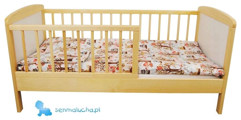 Tapczanik łóżeczko Bartek 120x60 sosna/biały Typ łóżko pojedyncze