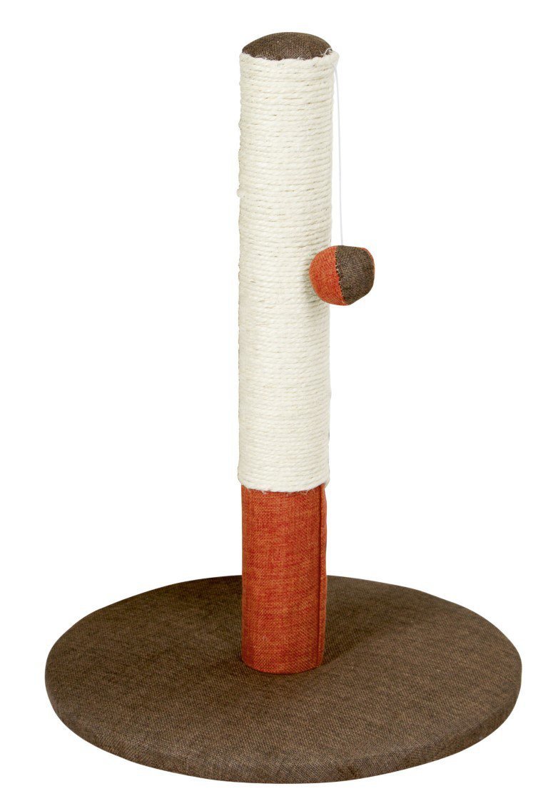 Levně Škrabadlo pro kočky Opal Basic, 50 cm, bordó/hnědá, Kerbl