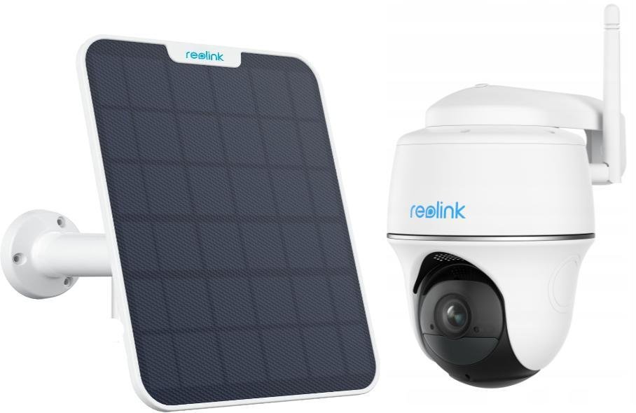 Kamera Ip Reolink Argus Series B420 3MP Biała Panel Solarny