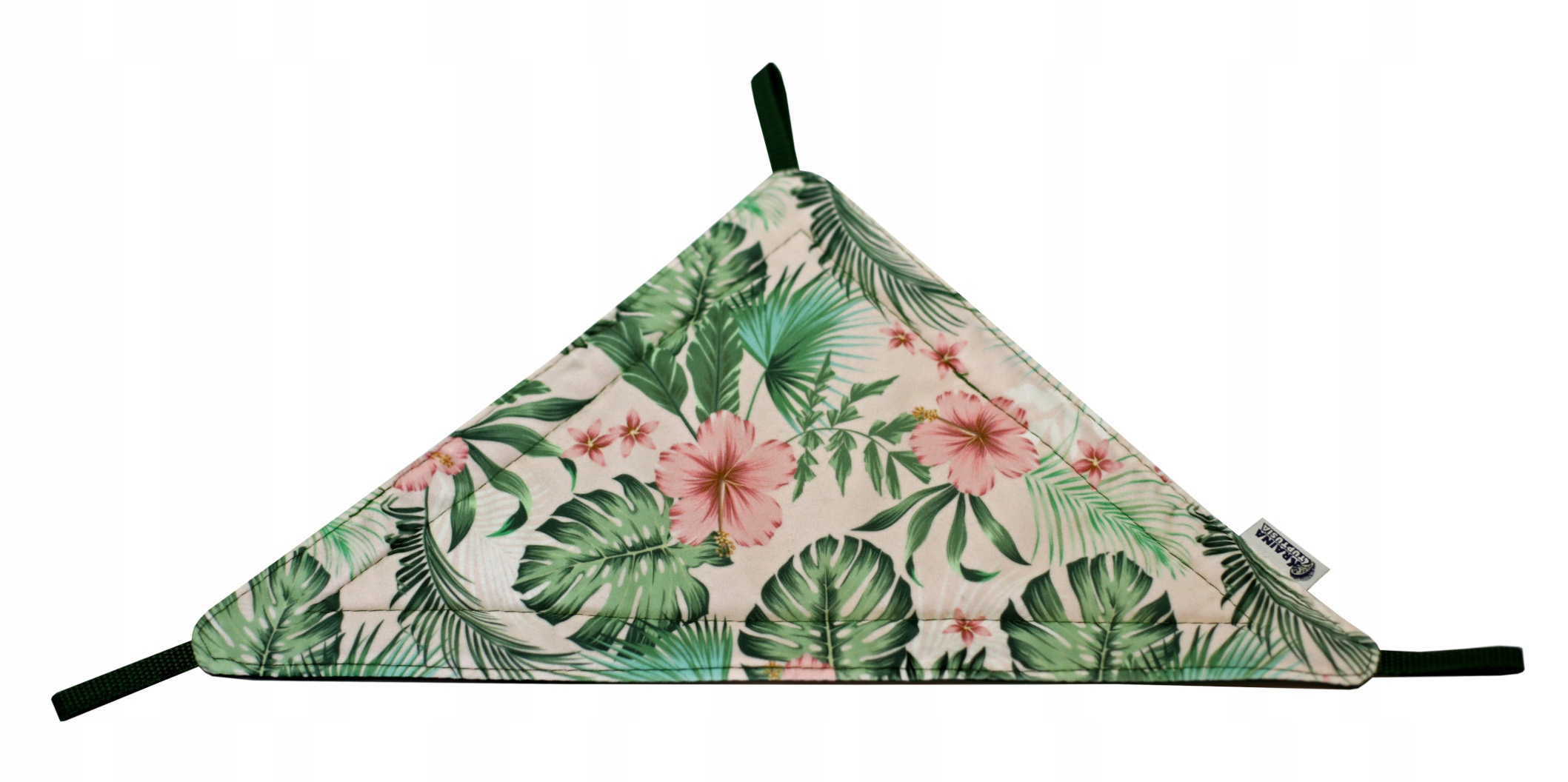 Levně Trojúhelníková Houpací Síť L 45X45 Rohová Pro Fretku Činčilu Ibiškový Květ Dům