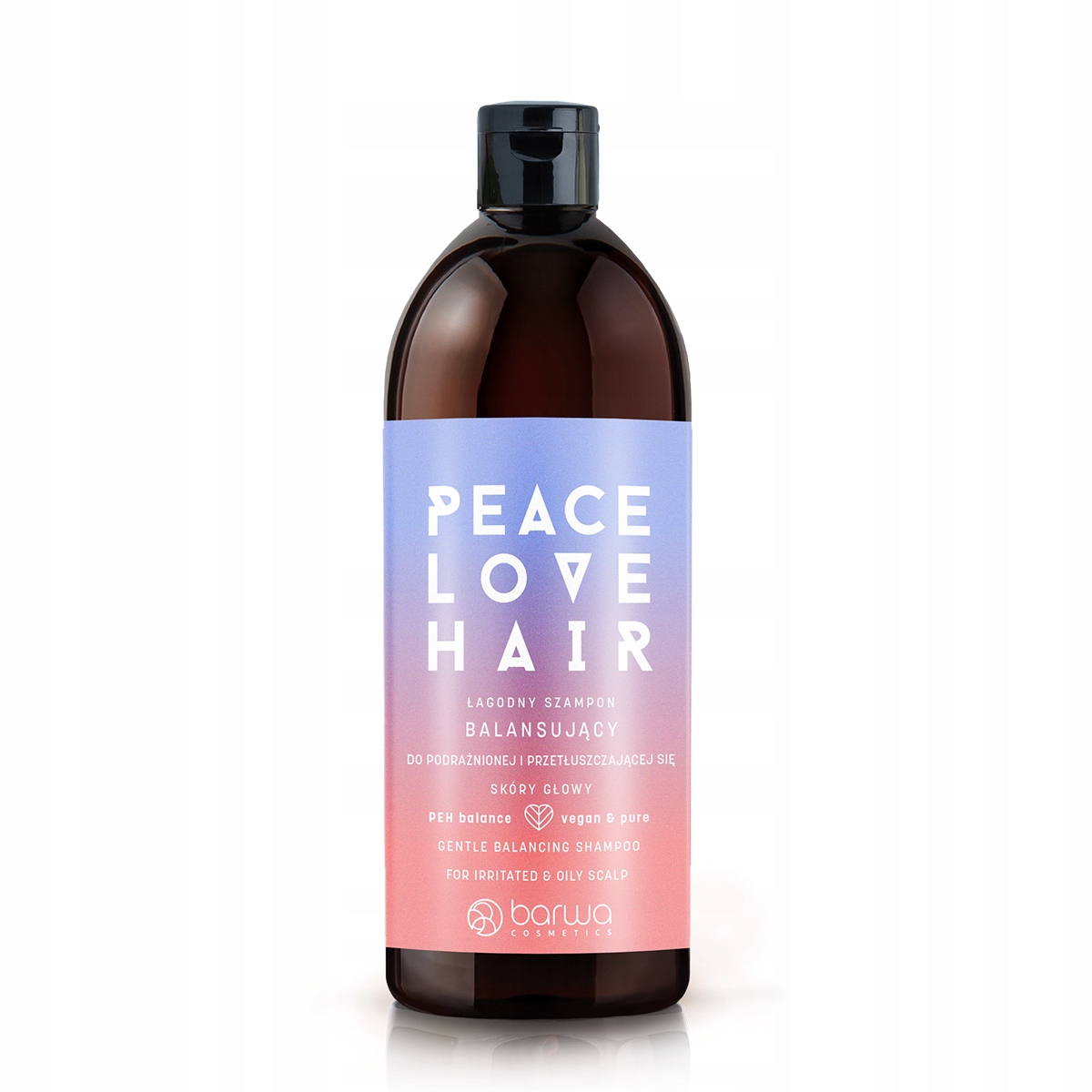 Barwa Peace Love Łagodny szampon balansujący 480ml