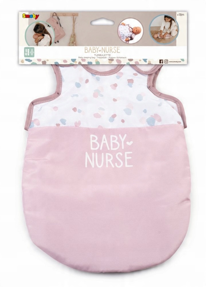 

Śpiworek Baby Nurse Dla Lalki Otulacz Smoby