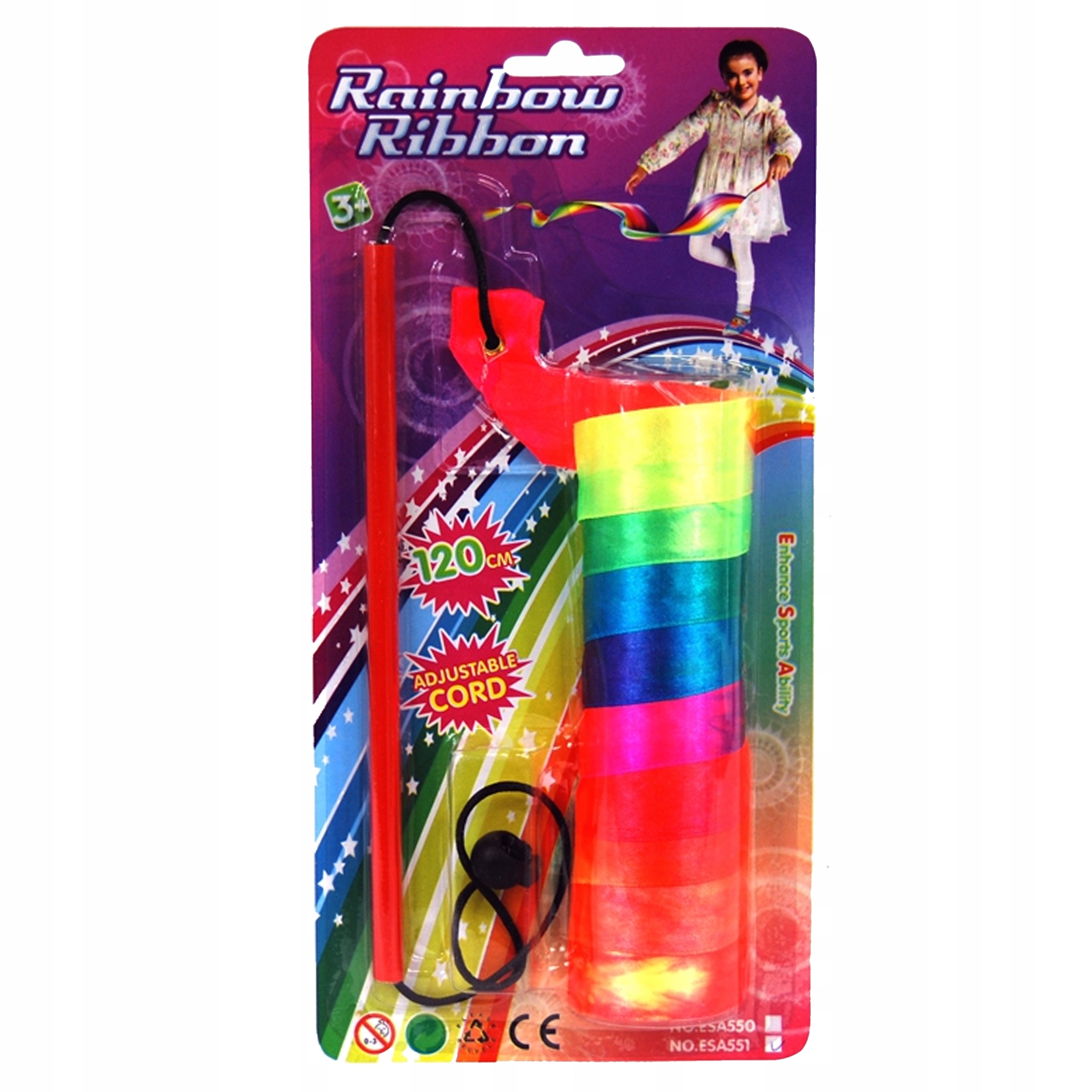 

Wstęga Do Ćwiczeń Rainbow Ribbon 1,2m Q2687 Swede
