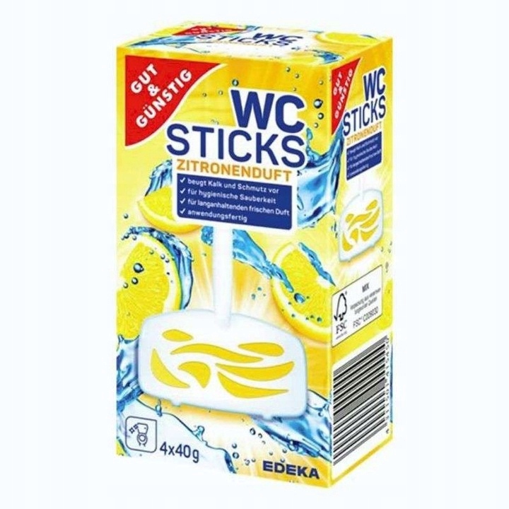 

Zawieszka G&g czyszczenie Wc Sticks Zitrone