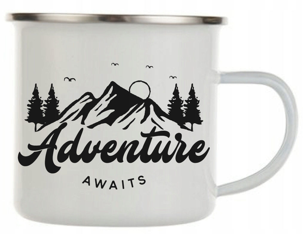 

Kubek emaliowany Góry, Przygoda 360 ml