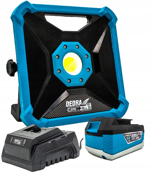 Аккумуляторная строительная лампа 18V 5Ah COB LED