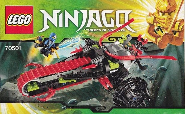 LEGO Ninjago Instrukcja 70501 Warrior Bike