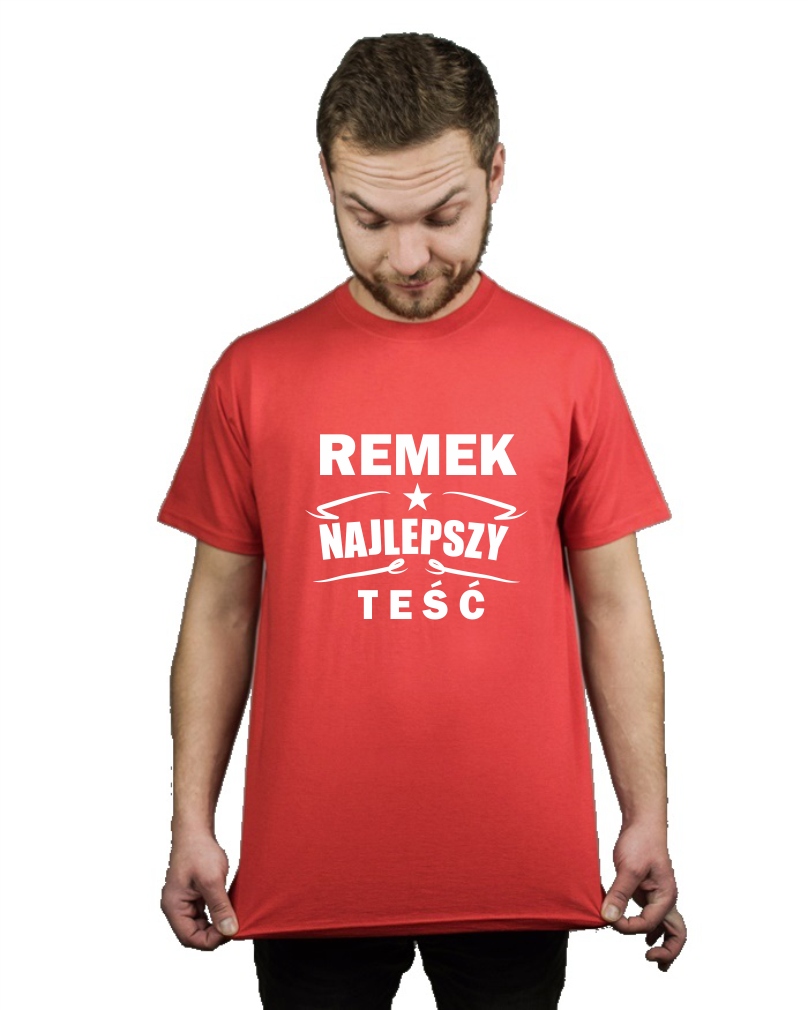 

Koszulka męska Najlepszy Teść Imię roz L