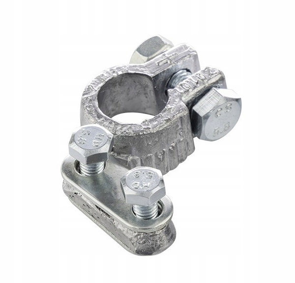 Klema akumulatorowa na śrubę plus ołów