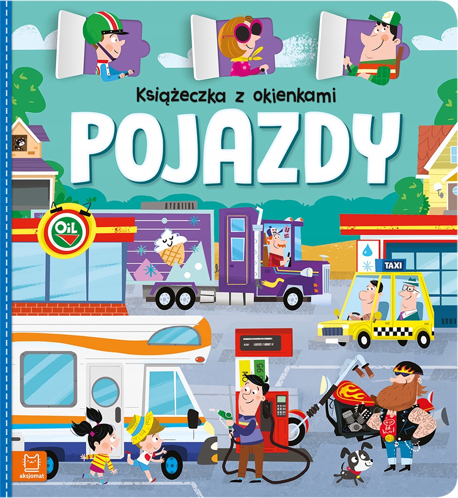 

Książeczka Z Okienkami Pojazdy Aksjomat