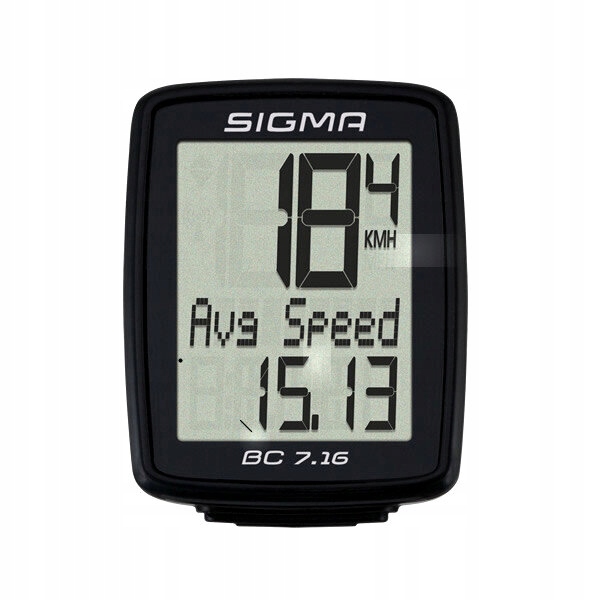 Licznik rowerowy Sigma 7.16 ATS bezprzewodowy NOWY