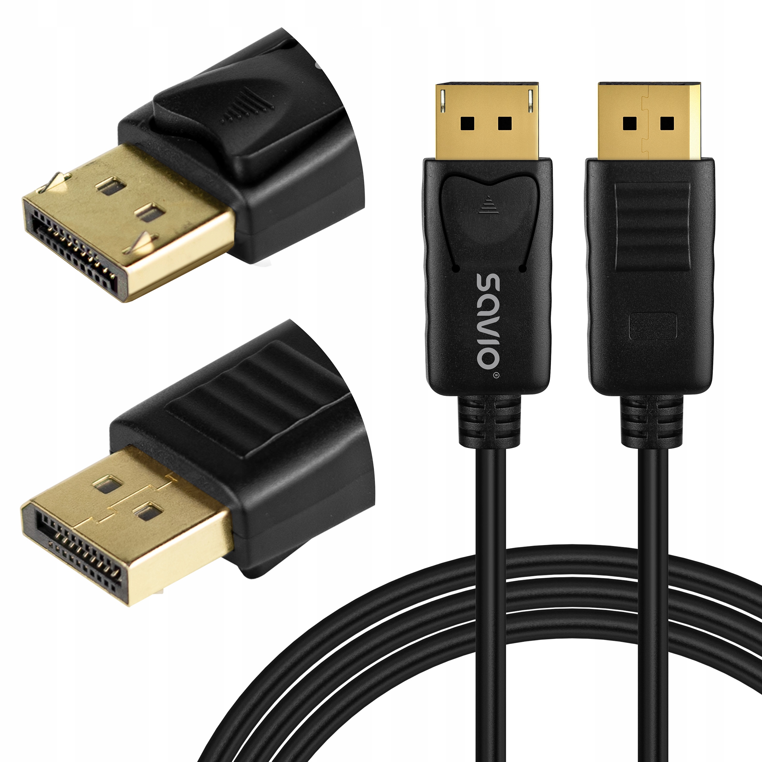 Kabel Display Port 1.4, 3m SAVIO CL-206