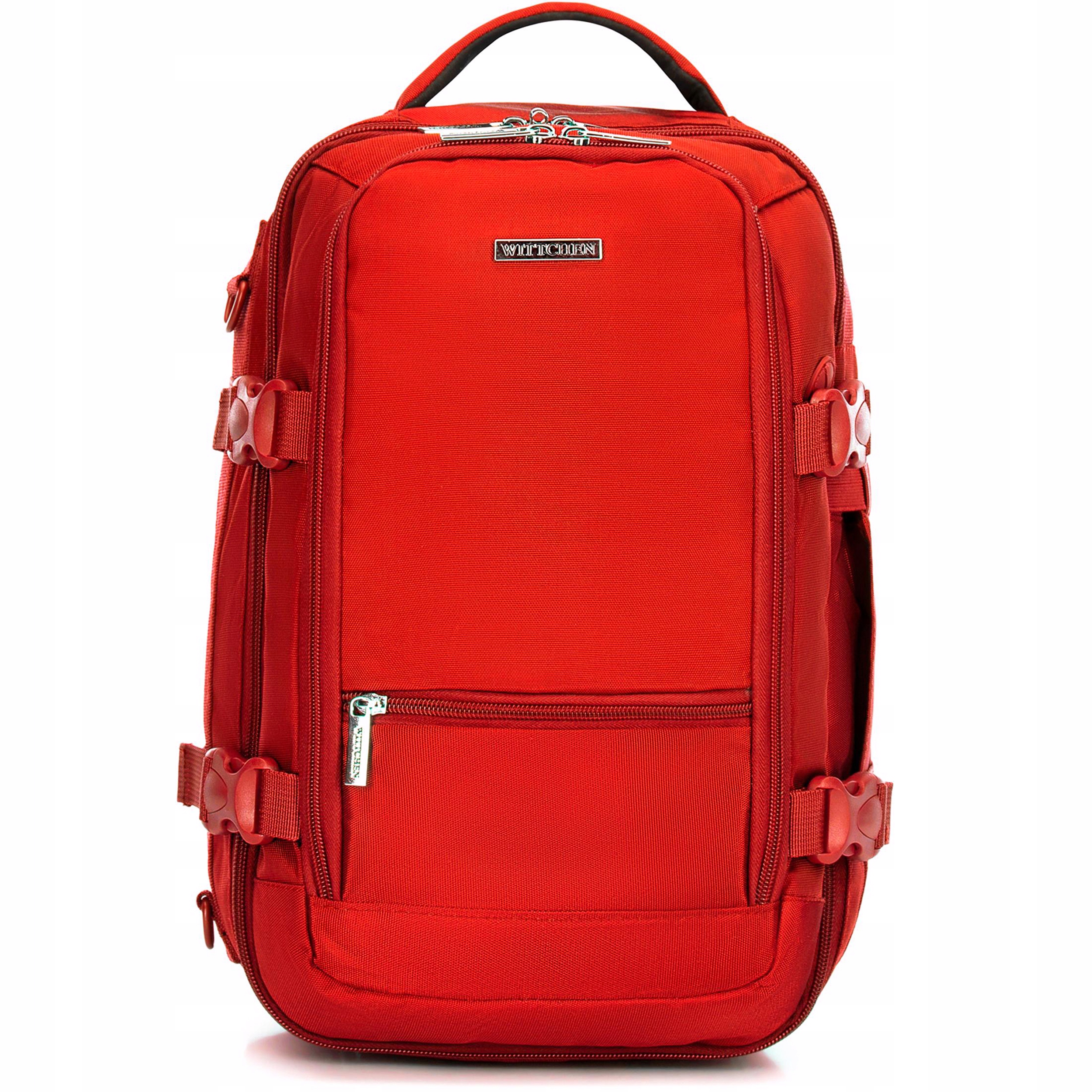 Plecak Wittchen Wielofukcyjny 29-3P-000-35 Czerwony Torba 2w1 40x25x20