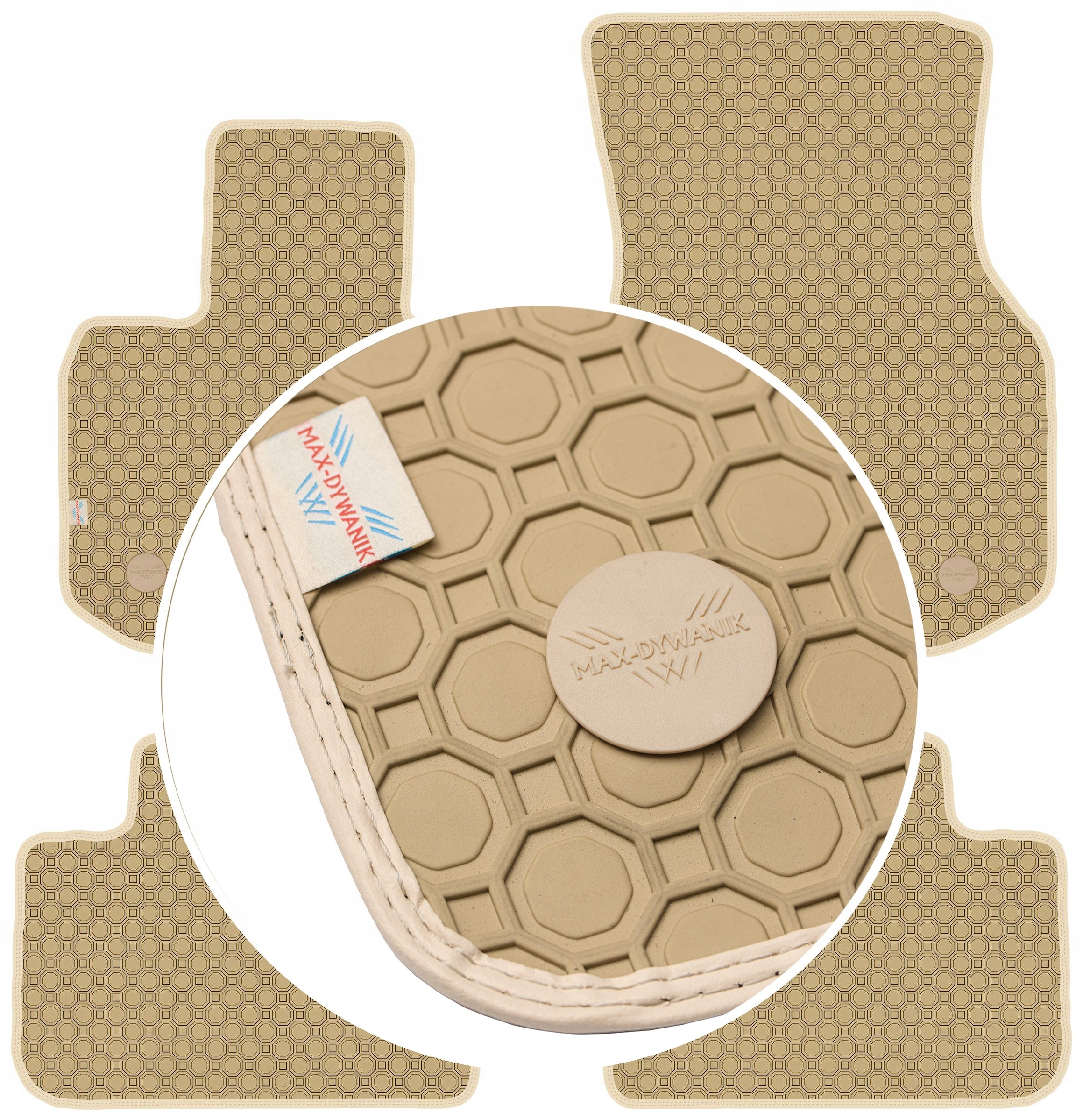 Bmw X3 G01 2017 Béžové koberčeky