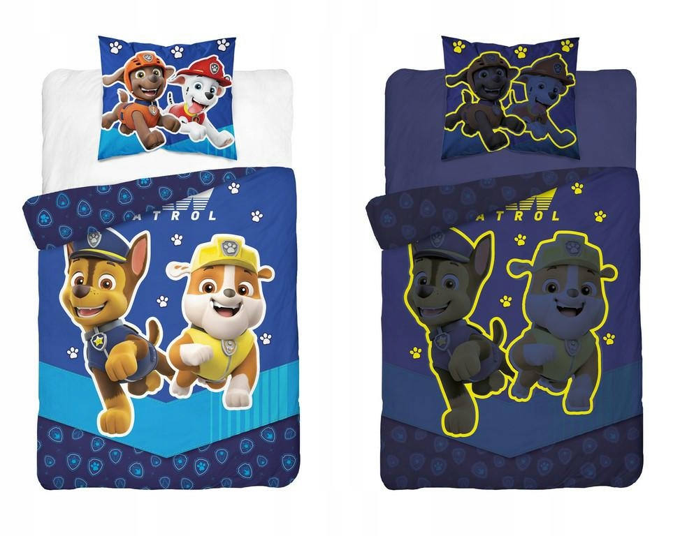 

Pościel świecąca Psi Patrol 140x200 Prezent