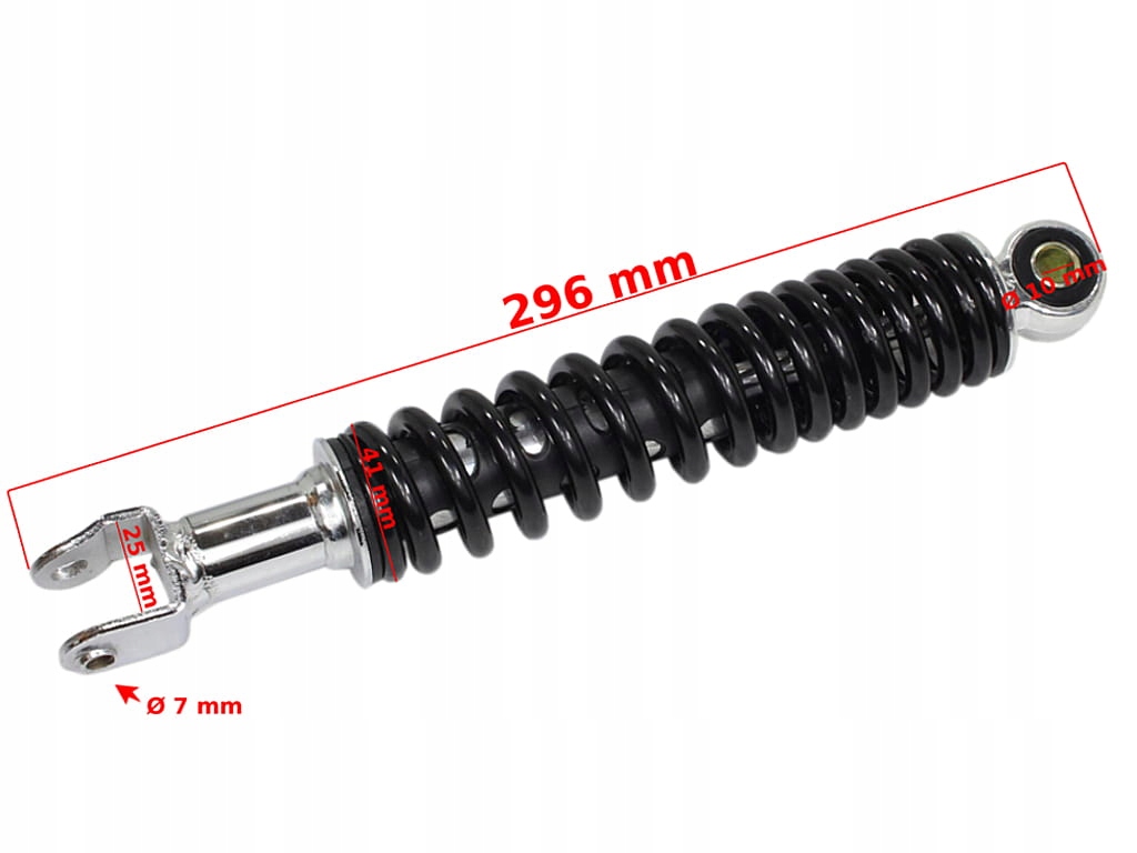 Amortyzator Tył 2T GY6 koło 12 296mm