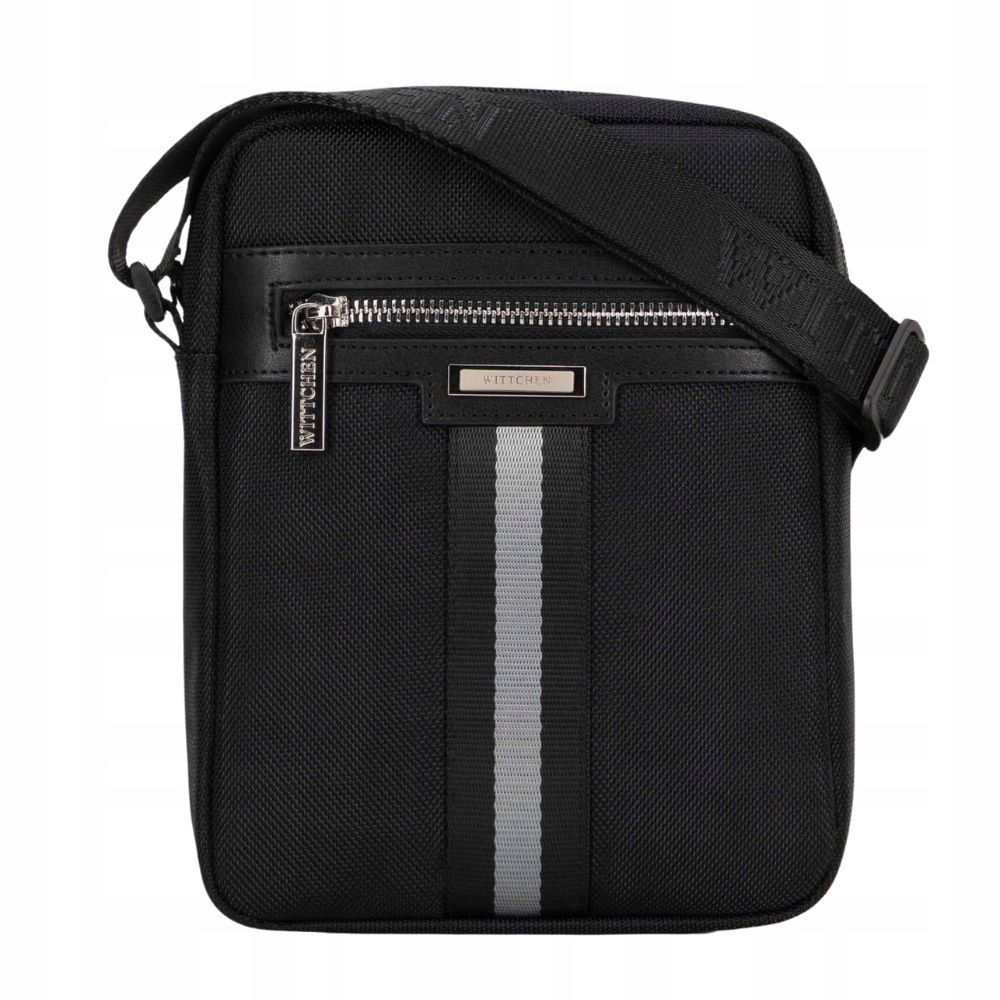 Černá pánská kabelka přes rameno Wittchen 100-4U-905-1 malá crossbody přes rameno